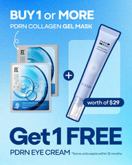 Close-up of Banobagi PDRN Eye Cream texture, creamy and lightweight