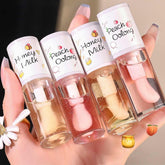 Baorder hydrating lip oil bottle with large brush for smooth application