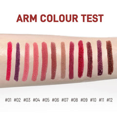 Baorder long lasting waterproof lip liner keeps color through daily activities.