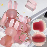 Baorder Rabbit Lipstick Set Keychain Pack for on-the-go color and convenience.