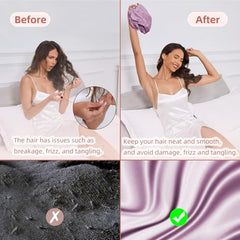 Baqzqudnl fabric reduces hair friction against pillow during rest