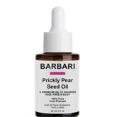 BARBARI Prickly Pear Oil bottle shows premium hydration.