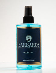 BARBAROS NYC fragrance closeup highlights citrus, woods, and earthy notes.