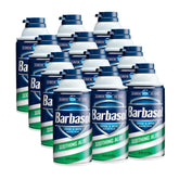Barbasol Soothing Aloe thick and rich foam forms luxurious lather for a smooth shave.
