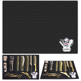 BARBERTOP Barber Mat for Clippers with non-slip surface keeps clippers secure during grooming