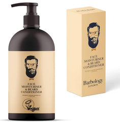 Barbology London 2-in-1 moisturizer bottle for daily beard care