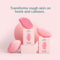 Bare August results show softer, smoother feet after use.