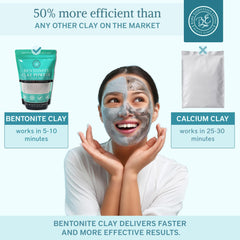 Bare Essentials Living exfoliating clay powder for DIY body masks.