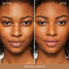 BareMinerals application shows silk-like feel for easy blending