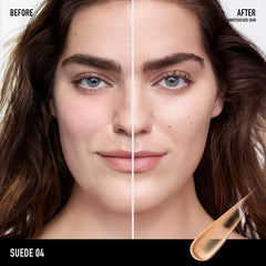 bareMinerals Complexion Rescue texture close-up showing creamy, light-weight finish.