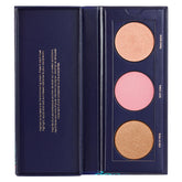 bareMinerals Gen Nude Blonzer Holiday Glow Palette closed compact showing talc-free formula for easy glow