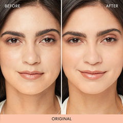 bareMinerals Mineral Veil talc-free formula absorbs shine and sets makeup for lasting wear.