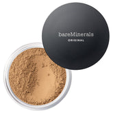BareMinerals Original Loose Powder Foundation Golden Tan 20 texture close-up for even coverage