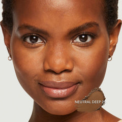 BareMinerals Original Loose Powder Foundation SPF15 Neutral Deep 29 brush application for luminous results.
