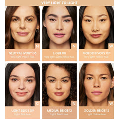 bareMinerals Original Loose Powder Foundation SPF 15 finish provides luminous, breathable coverage