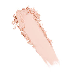 BareMinerals Original pressed powder swatch on skin shows buildable coverage.