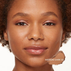 BareMinerals SPF 15 label indicating sun protection in foundation.