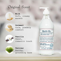 BARR-CO creamy-shea-texture smooth application for daily use