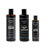 Barrel & Oak face wash charcoal mint, refreshing daily cleanse for skin care.