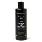 Barrel & Oak Gentlemen's Hardware charcoal deep conditioner bottle purifies while hydrating hair.