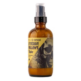 Barrister and Mann Hallows balm bottle shown for smooth post-shave skin.