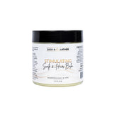 Bask & Lather Stimulating Scalp Balm jar, rich texture for scalp nourishment