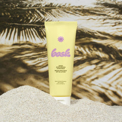 Bask Suncare SPF 50 texture as it dries for sheer absorption