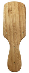 Bass bamboo handle close-up showing natural grip and durability