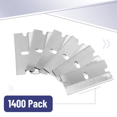 Bates Choice blades individually wrapped for safe dispensing.