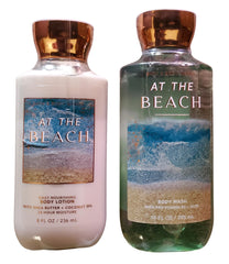 Bath & Body Works At The Beach bottle pour with lightweight hydration.