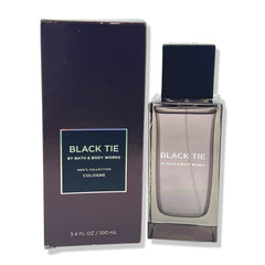 Bath & Body Works Black Tie Cologne bottle, 3.4oz, ready for daily wear.