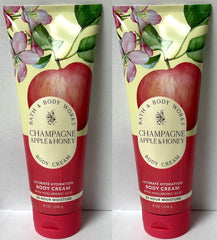 Bath and Body Works Champagne Apple & Honey notes highlighting crisp apple and champagne