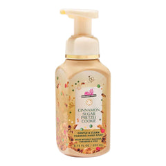 Bath & Body Works Cinnamon Sugar Pretzel Cookie soap bottle with gentle foam for clean hands.