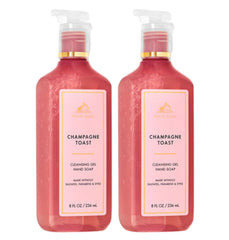 Bath & Body Works Champagne Toast cleansing hand soap duo with rich foam for everyday use