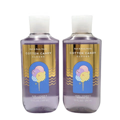 Bath and Body Works Cotton Candy Clouds 2-pack shower gel gift set for gifting and daily use