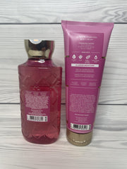 Bath & Body Works Covered In Roses body wash bottle for refreshing cleanse