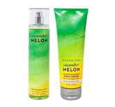 Bath & Body Works Cucumber Melon fragrance mist bottle with refreshing scent.