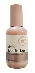 Bath & Body Works Daily Face Lotion with Hyaluronic Acid bottle delivering lightweight hydration.