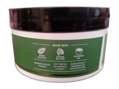 Close-up of the jar reveals whipped texture for quick absorption.