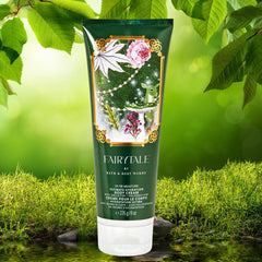 Bath & Body Works Fairytale body cream bottle 8 oz close-up showing creamy texture and scent.
