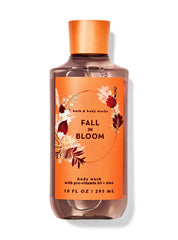 Bath and Body Works Fall in Bloom shower gel bottle Vanilla Bean scent for bright mornings