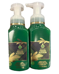 Bath & Body Works Foaming Hand Soap Fresh Balsam pump for easy dispensing