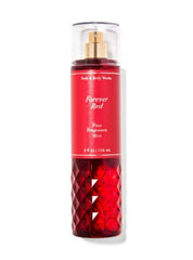 Bath & Body Works Forever Red body cream 8oz bottle emphasizes luxurious hydration for daily use.
