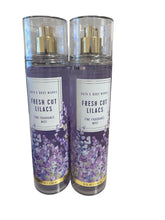 Bath & Body Works Fresh Cut Lilacs mist bottle 1, crisp floral scent for daily freshness.