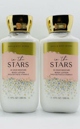 Bath & Body Works In The Stars 8oz lotion front view with nourishing hydration.