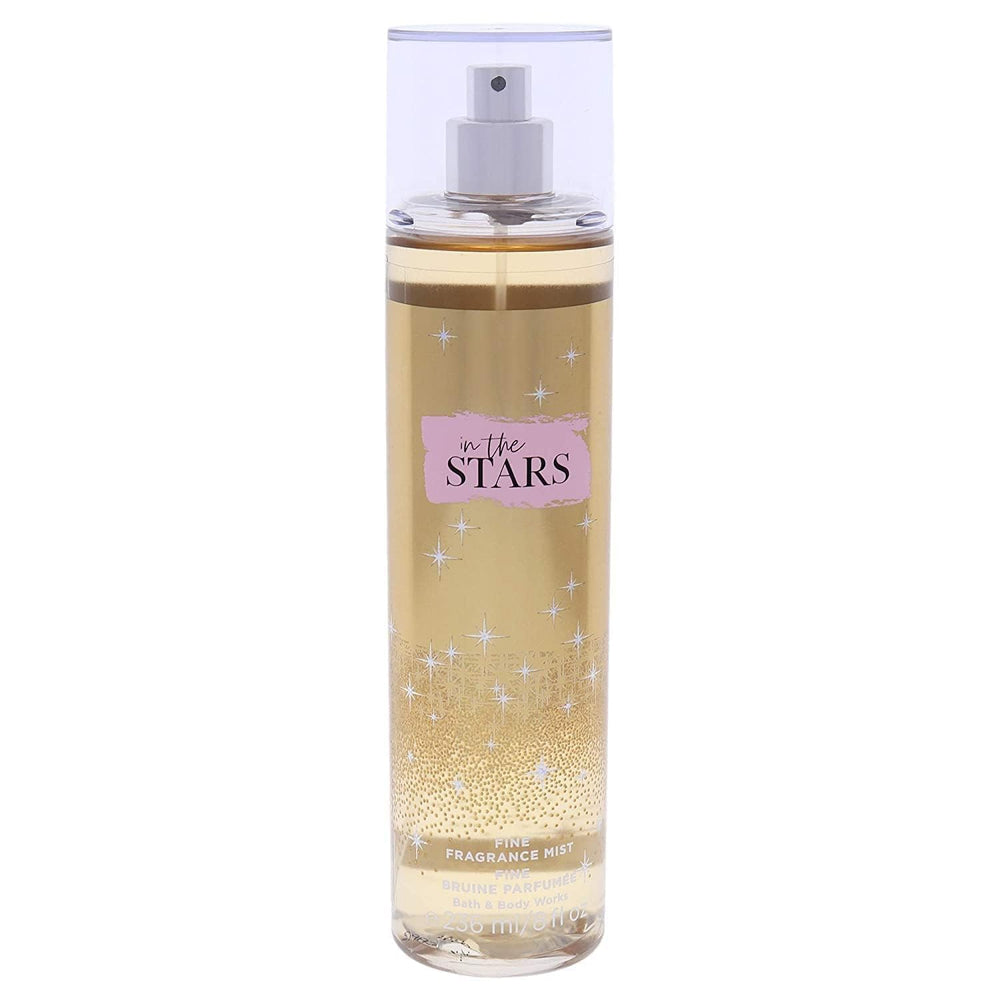 Bath & Body Works In The Stars fragrance mist bottle for daily glow and light scent.