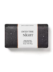 Bath & Body Works Into the Night cleansing bar wrap with eco-friendly packaging and nourishing cleanse.
