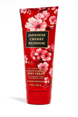 Bath & Body Works Japanese Cherry Blossom Ultimate Hydration Body Cream jar delivering deep moisture