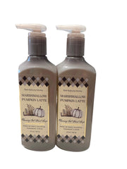 Bath and Body Works Marshmallow Pumpkin Latte hand soap with cozy autumn scent enhancing daily hand washing.