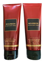 Bath & Body Works Men's Bourbon Ultimate Hydration bottles in a pack offer bold scent and lasting moisture.